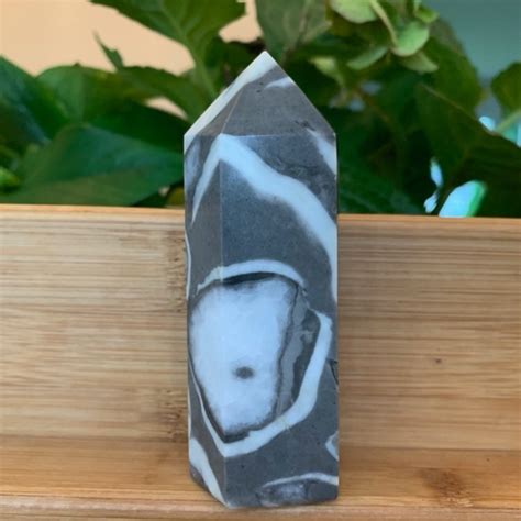 Thousand Eye Jasper Carved Tower Obelisk Accents Thousand Eye