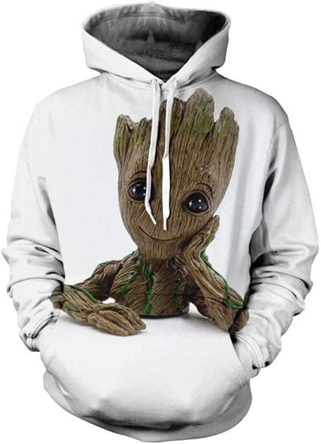 Guardians Of The Galaxy Groot Groot Hooded Sweatshirt Hooded