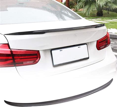 Amazon MCARCAR KIT Real Carbon Fiber Trunk Spoiler For BMW 3