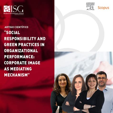 Social Responsibility And Green Practices In Organizational Performance Corporate Image As