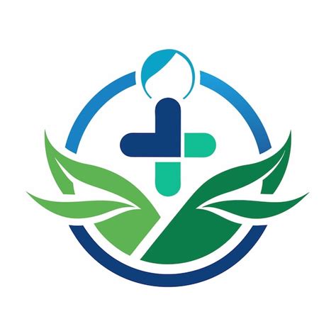 Pharmacy Logo On White Background Premium Ai Generated Vector