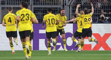 Borussia Dortmund Sac Ventaja Importante Ante El Psg Por Las