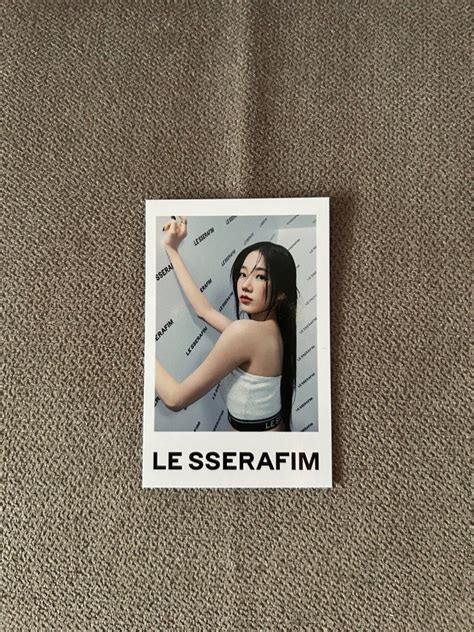 Instocks Wts Lfb Le Sserafim Unforgiven Compact Albums Sakura Chaewon