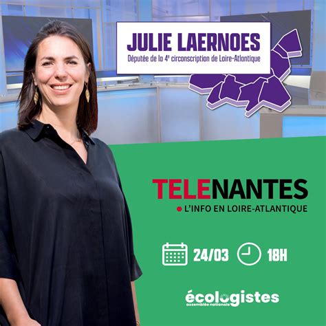 Julie Laernoes on Twitter Je serai à 18h sur telenantesinfo pour