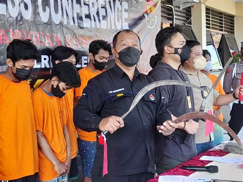 10 Pelaku Kejahatan Jalanan Di Sleman Diringkus Polisi Ternyata Ini