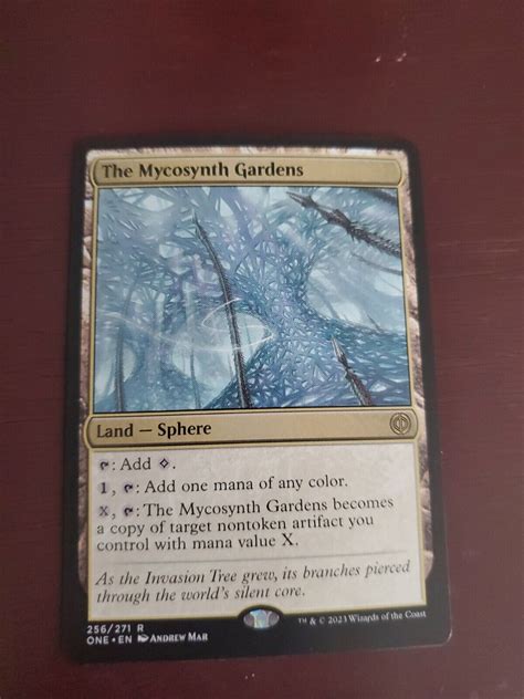 Mtg The Mycosynth Gardens Phyrexia All Will Be One Regular