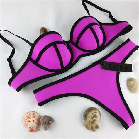 Neoprene Swimwear Women Bikini Woman New Summer Sexy Swimsuit Bath