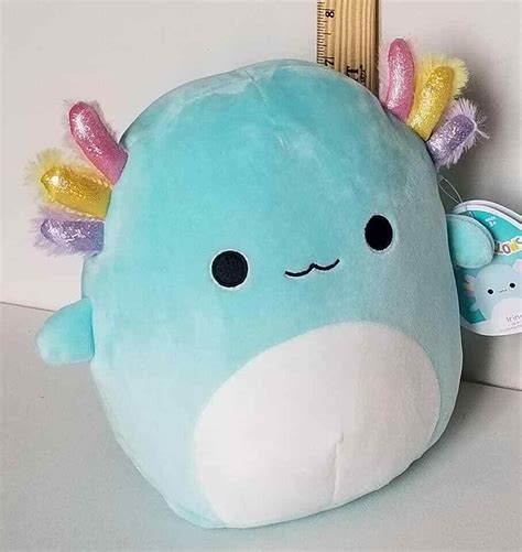 Squishmallow 8 Irina Axolotl Rare Soft Blue Sea Life Plush Bnwt Free