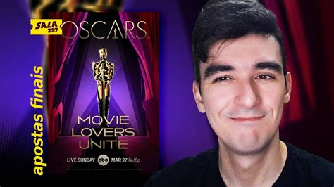 Apostas Finais Oscar 2022 YouTube