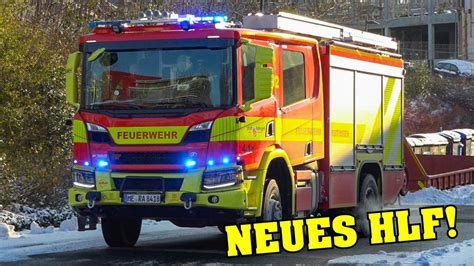 Neues Hlf Bullhorn L Schzug Feuerwehr Ratingen Mit Neuem Scania