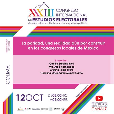 Sociedad Mexicana De Estudios Electorales A C On Twitter