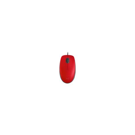 Mouse Usb Logitech M Silent Rojo Mg Sycom Honduras