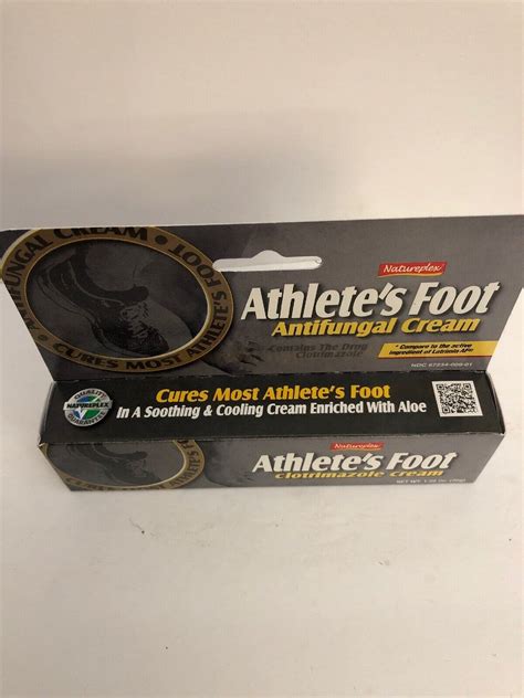 Natureplex Athletes Foot Antifungal Cream Big 125 Oz Tube Compare To