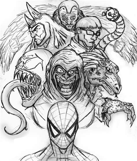 Spidey Vs Sinister 6 By Dee Pathirana On Deviantart