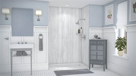 Waterproof Diy Shower Wall Panels - Laminated DIY Bathroom, Shower ...