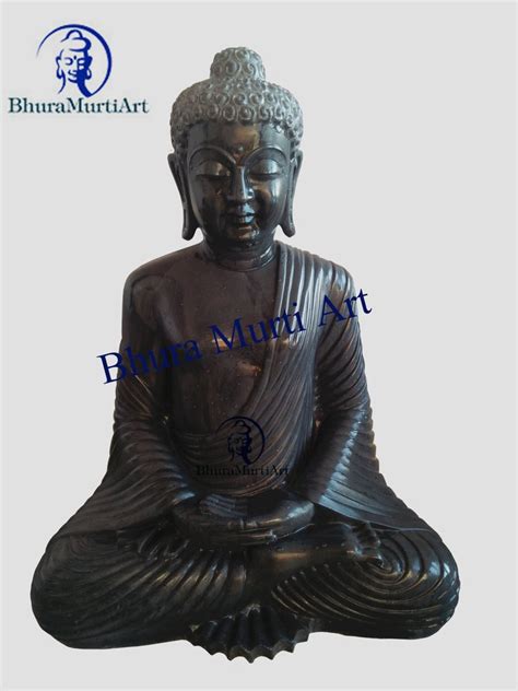 Jaipurcrafts Black Stone Buddha Statue Sizedimension 25 Feet At Rs