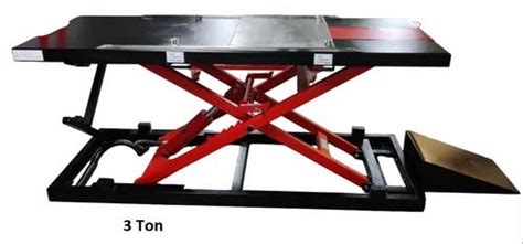 Ton Hydraulic Scissor Lift Running Mode Stationary At Rs In