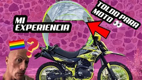 No Compres Un Toldo Techo Blanco Para Moto Sin Ver Ste Video