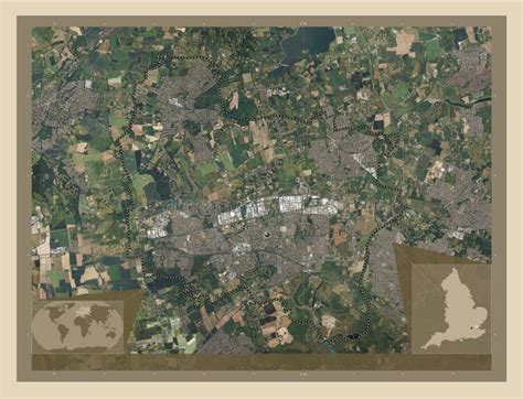 Basildon England Great Britain High Res Satellite Capital Stock