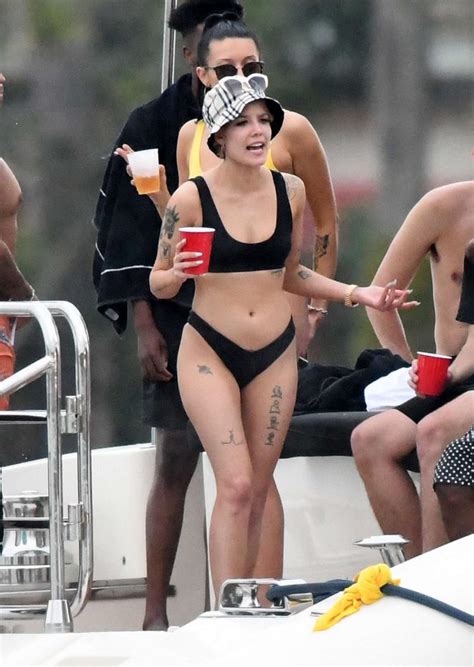 Halsey In Black Bikini 2018 14 GotCeleb