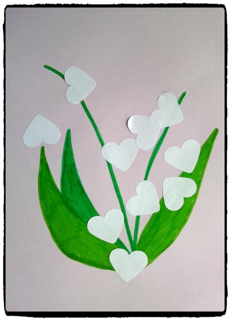 Muguet Dessin Facile Élégant Image Des Brins De Muguet Pour Le 1er Mai