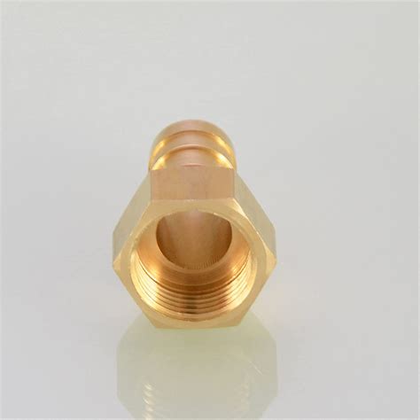 Qinlu Brass Connector Hose Fitting Brass Pipe Fitting 6 8