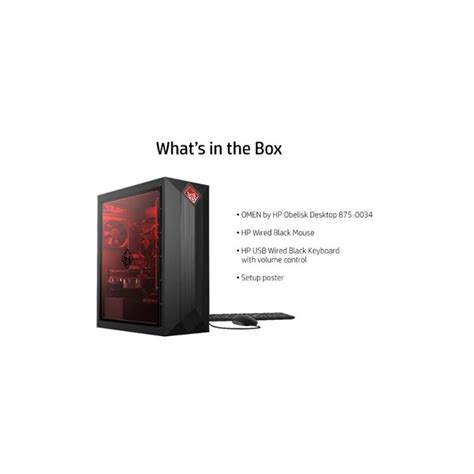 Hp Omen Obelisk Intel Core I Gb Memory Nvidia Geforce Gtx Ti