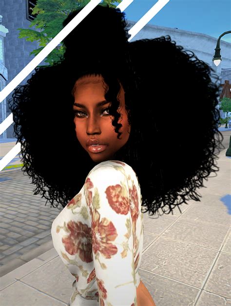 Sims 4 black hair cc - vistagase