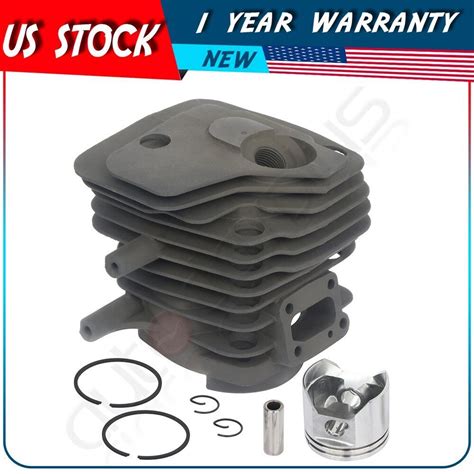 Cylinder Piston Kit Rings Clips Mm Bore For Partner Husqvarna K