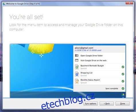 Jak selektivně synchronizovat složky s Diskem Google etechblog cz