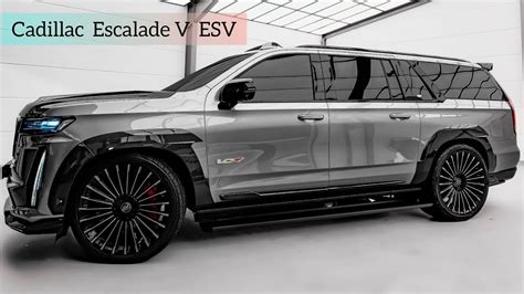 2024 Cadillac Escalade V Long Wild 7 Seater SUV And Review YouTube