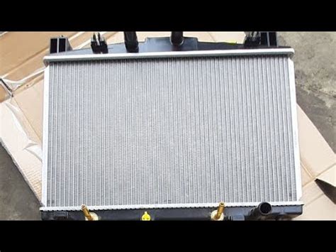 Mazda Radiator Assembly Replacement Youtube