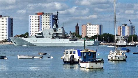 Navy Lookout On Twitter Hms Mersey Outbound From Portsmouth This