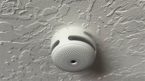 X Sense Interconnected Smoke Alarms Test Button At My Moms House YouTube