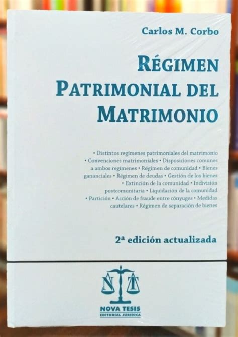 Regimen Patrimonial Del Matrimonio