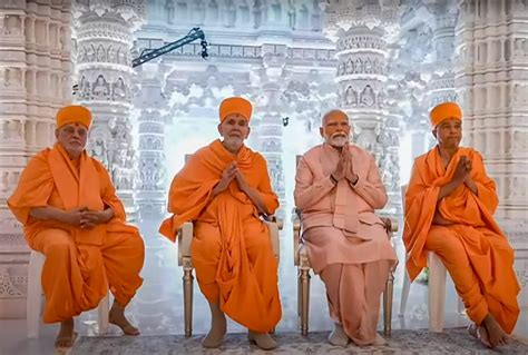 Pm Narendra Modi Inaugurates Baps Hindu Temple In Abu Dhabi Watch