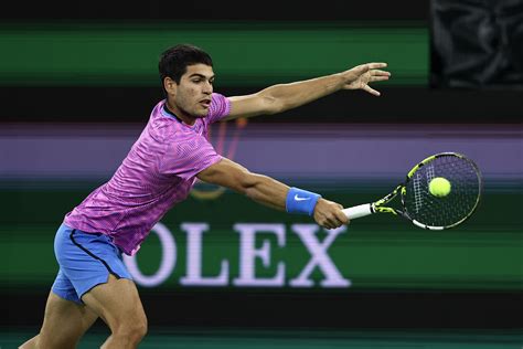 Match Point C Alcaraz Def M Arnaldi Indian Wells R Tennis