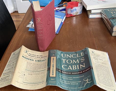 Uncle Tom S Cabin Rare Modern Library Edition With Binding Style Only