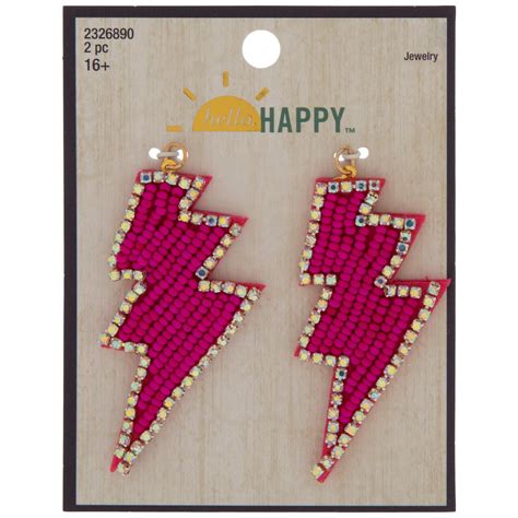 Beaded Lightning Bolt Pendants Hobby Lobby 2326890