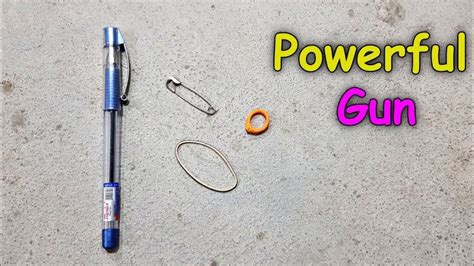 How To Make Powerful Pen Gun How To Make Pen Slinghshot Craft Idea 2 0 Youtube