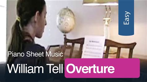 William Tell Overture Free Easy Piano Sheet Music Youtube