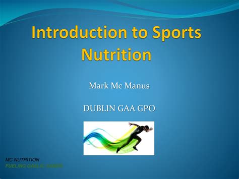 PPT - Introduction to Sports Nutrition PowerPoint Presentation, free download - ID:9348633