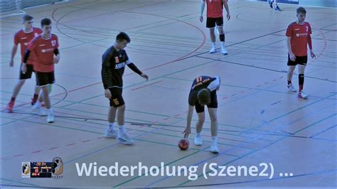 Handballregeln Ausf Hrung Eines Freiwurfs Szenen Youtube