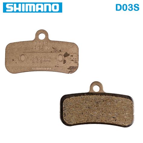 Shimano D03s Disc Brake Pads Resin For Mt520 M640 M820 M8020 M7120