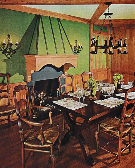 1970s Dining Room Decor The Giki Tiki