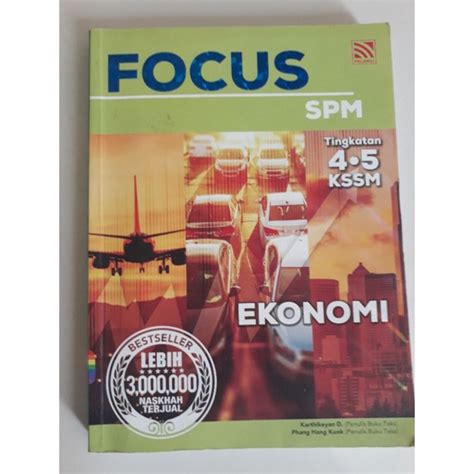 Buku Rujukan Ekonomi Tingkatan Dan Ekonomi Focus Spm Kssm Shopee