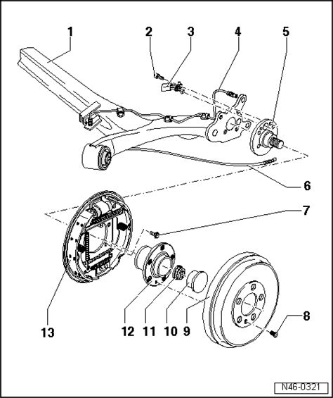 Volkswagen Workshop Manuals Up Brake Systems Brake Brake