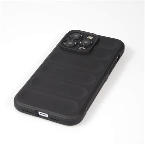 Coque Iphone Pro Max Silicone Renforc Avec Double Couche De