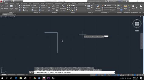 Como Usar Empalme En Autocad Youtube