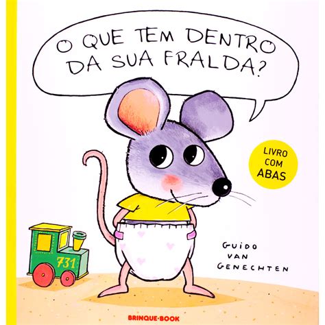 O QUE TEM DENTRO DA SUA FRALDA BRINQUE BOOK INFANTIL Vitrola INFANTIL